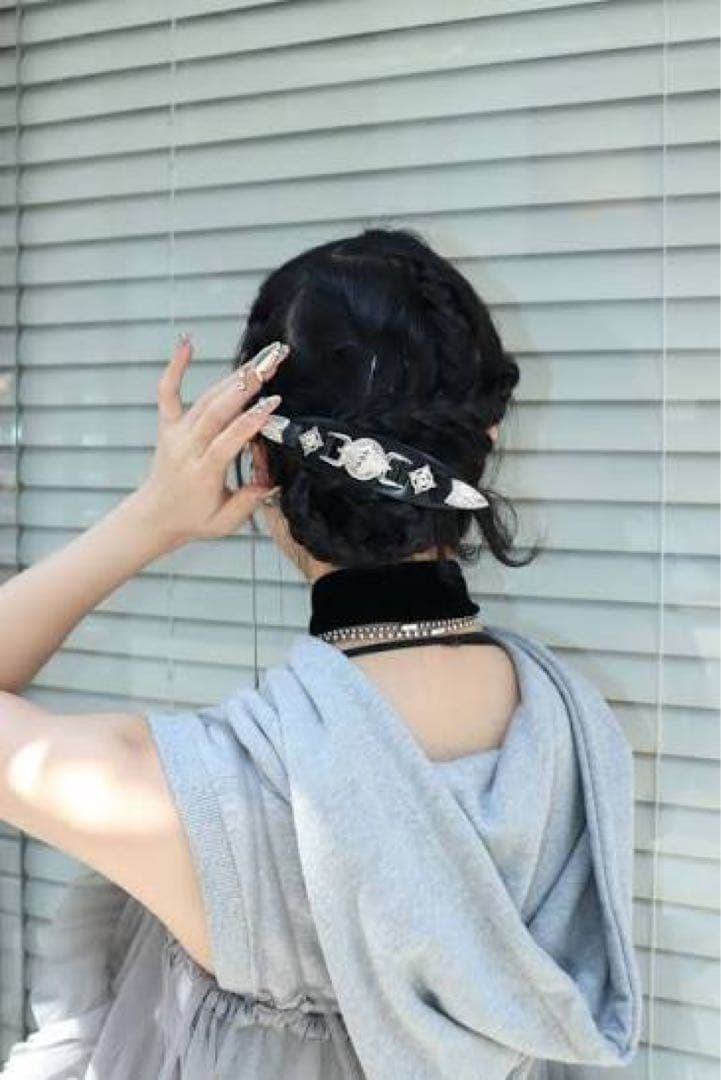 【新品未使用】TOGA TOO レザーバレッタ　黒