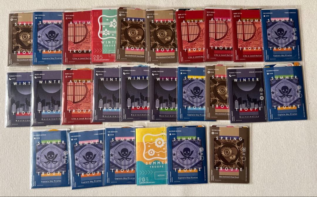 全集中展 作画スタッフ全集中複製ミニ色紙 肆 胡蝶姉妹