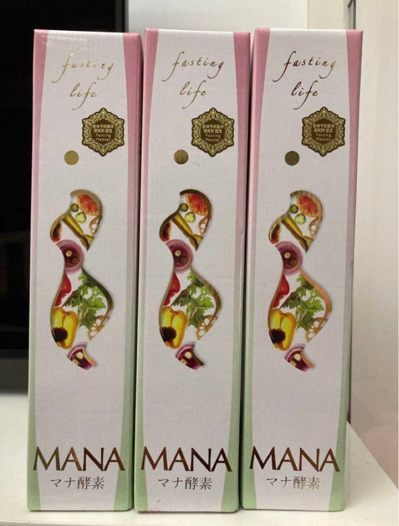 MANAマナ酵素3本　ファスティング　マナ酵素　カラ酵素賞味期限2026年10月