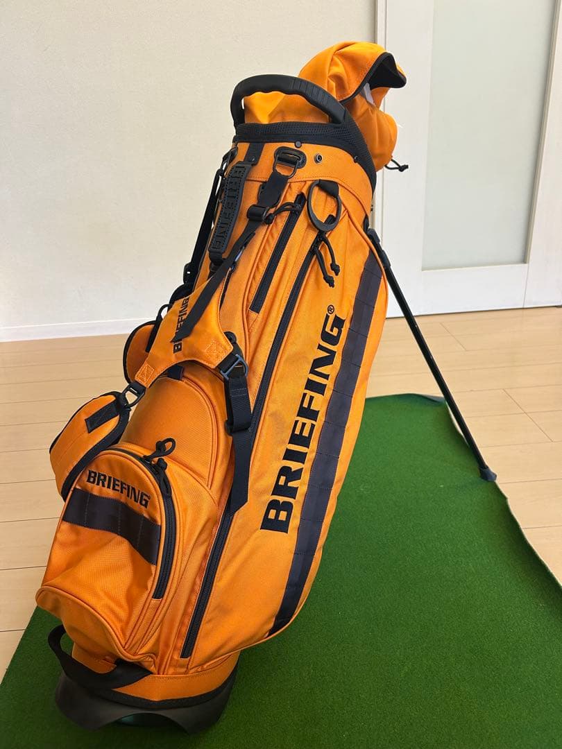 m*i様 BRIEFING ゴルフバッグ オレンジ