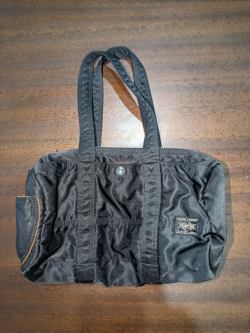 【PORTER】タンカー ドラム型 ミニボストンバッグ