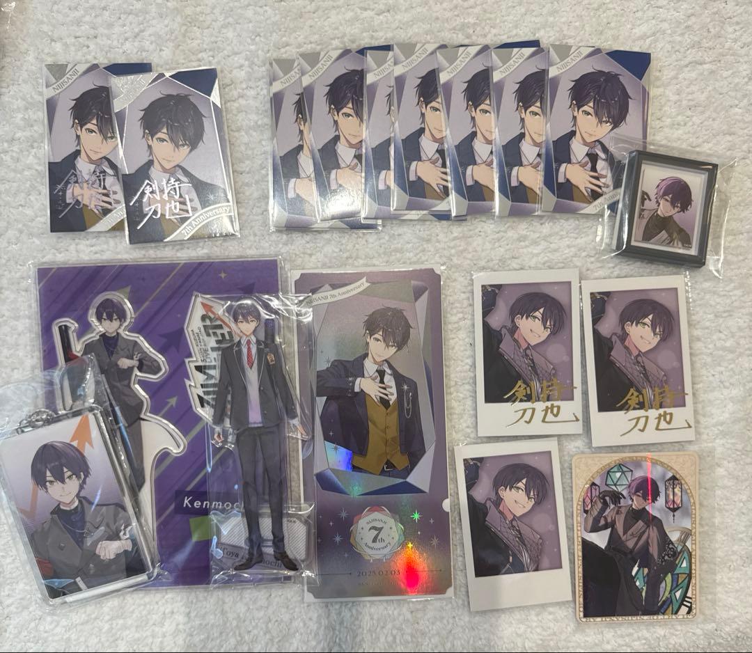 にじさんじ 剣持刀也 アクスタ チェキ 特典 7周年 5周年