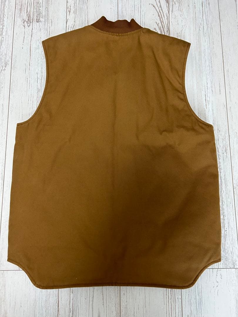 Carhartt カーハート ブラウン ダックベスト M