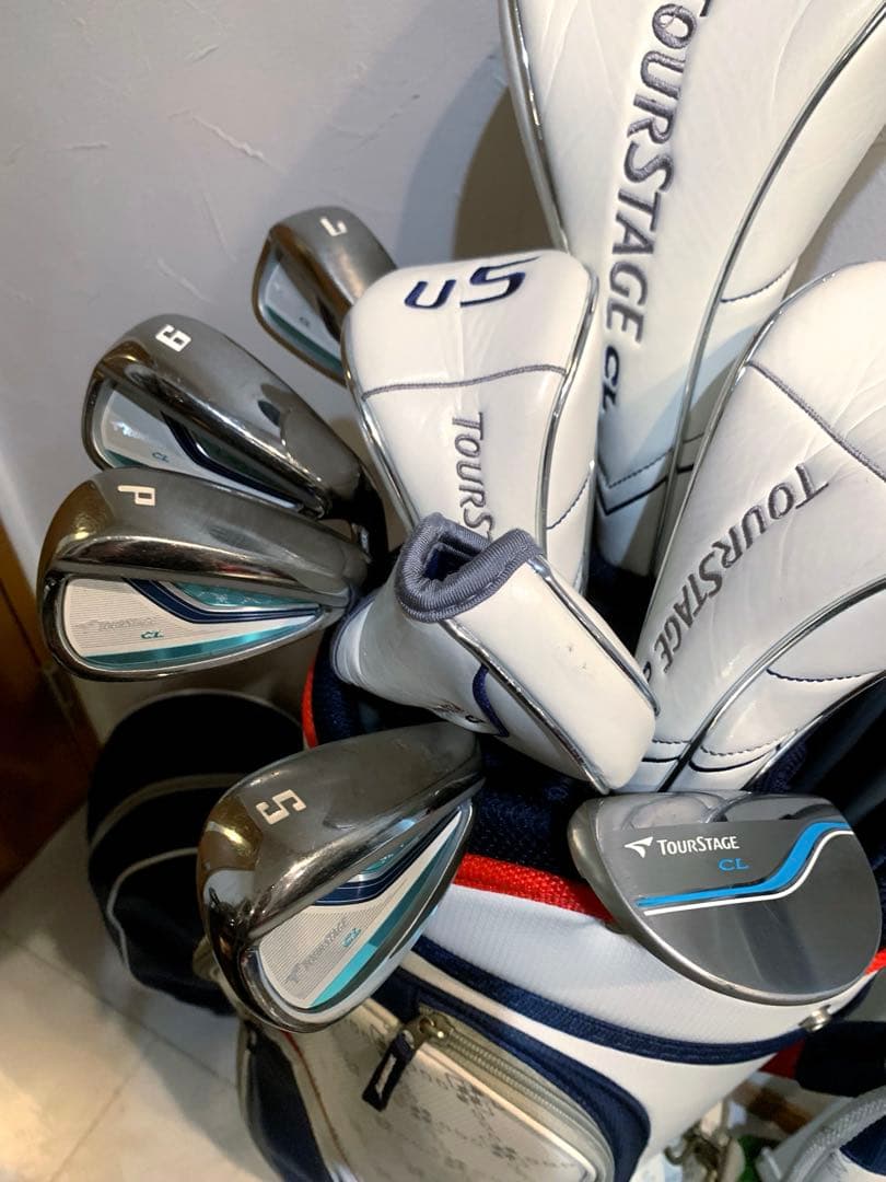 良品　レディースゴルフクラブ セット　ブリヂストン　ツアーステージ　可愛く優しい