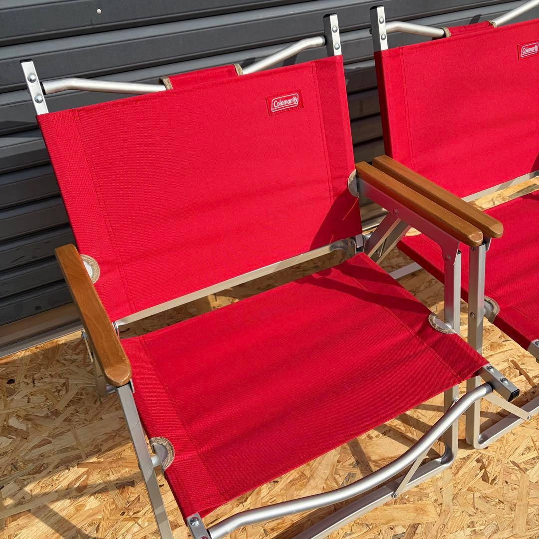 【美品】Coleman コールマン コンパクトフォールディングチェア 2脚セット