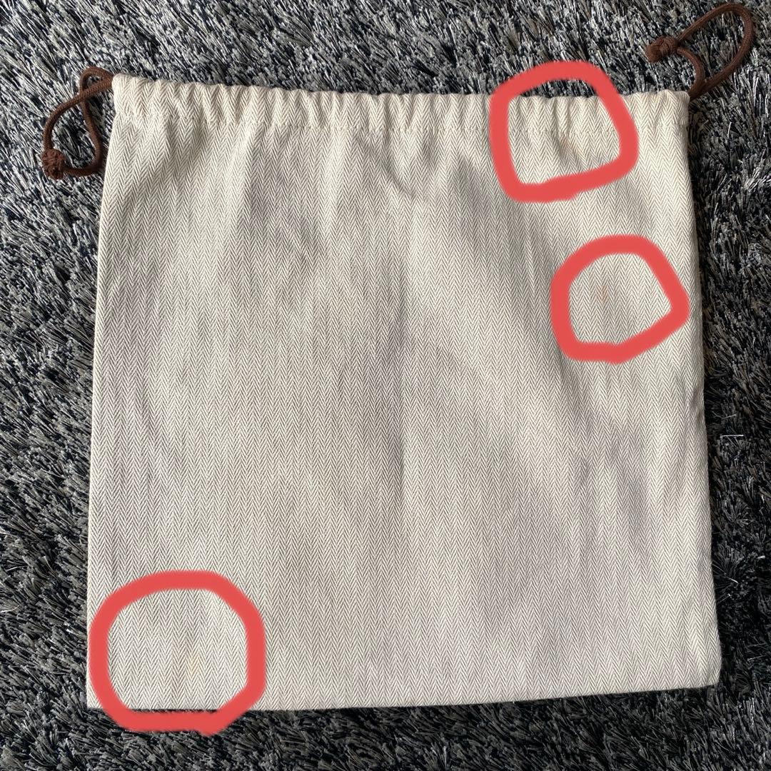 【エルメス】巾着袋3点セット 保存袋 大 小 未使用　ヘリンボーン HERMES
