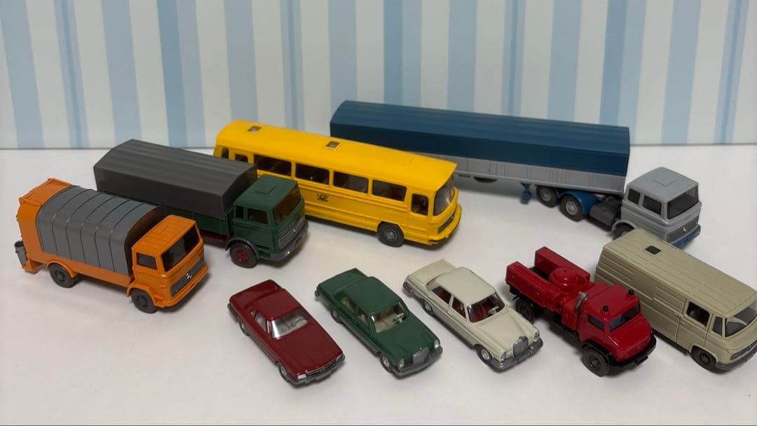 WIKING正規品　メルセデスベンツ ミニカーセット 9台セット