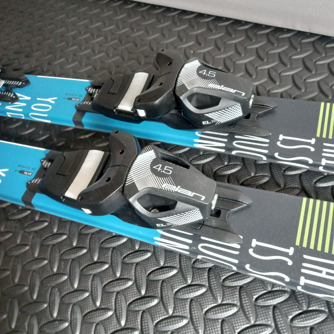 【130cm メンテ済み】中古ジュニアスキー板 ELAN エラン