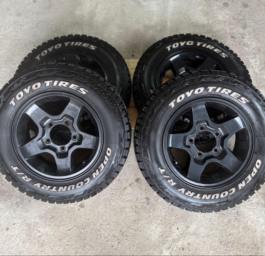 ジムニー　タイヤホイールセット　オープンカントリー　JA JB