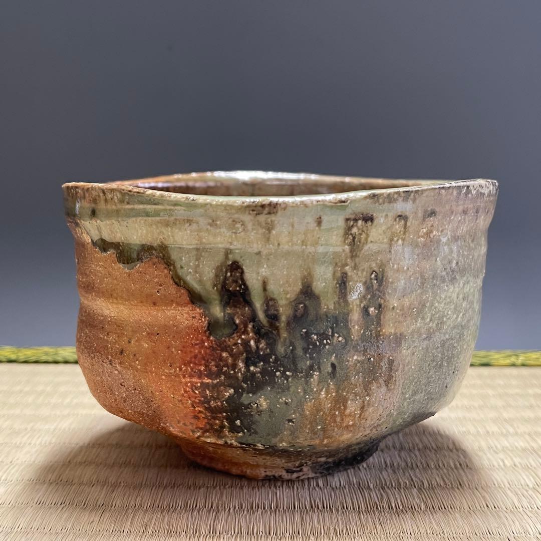 ス*コ様 伊賀焼 松本央 桃青窯 茶碗 茶道具 骨董品 838