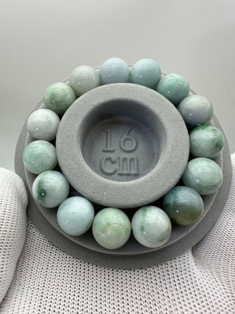 ☆天然☆極上品 極潤糸魚川翡翠美麗☆ろうかん質☆ブレスレット【新品】