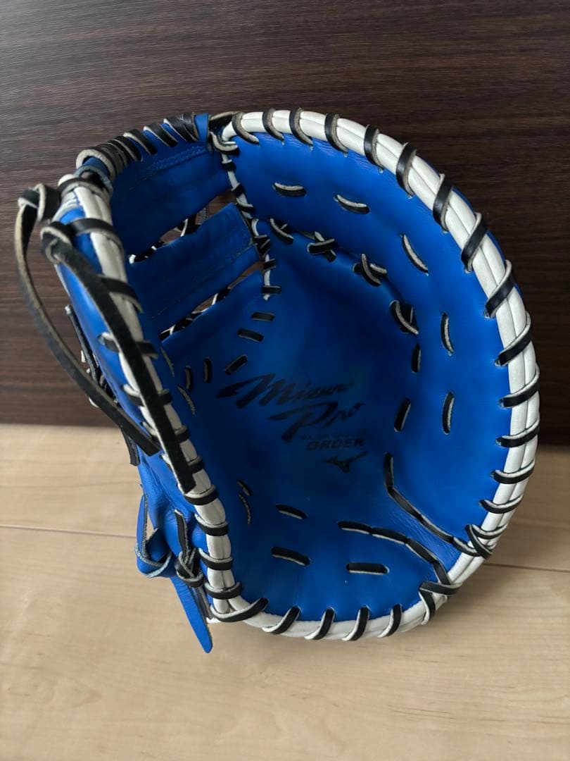 ミズノプロ ファーストミット オーダー TK型 軟式用 ダイバーシティブルー