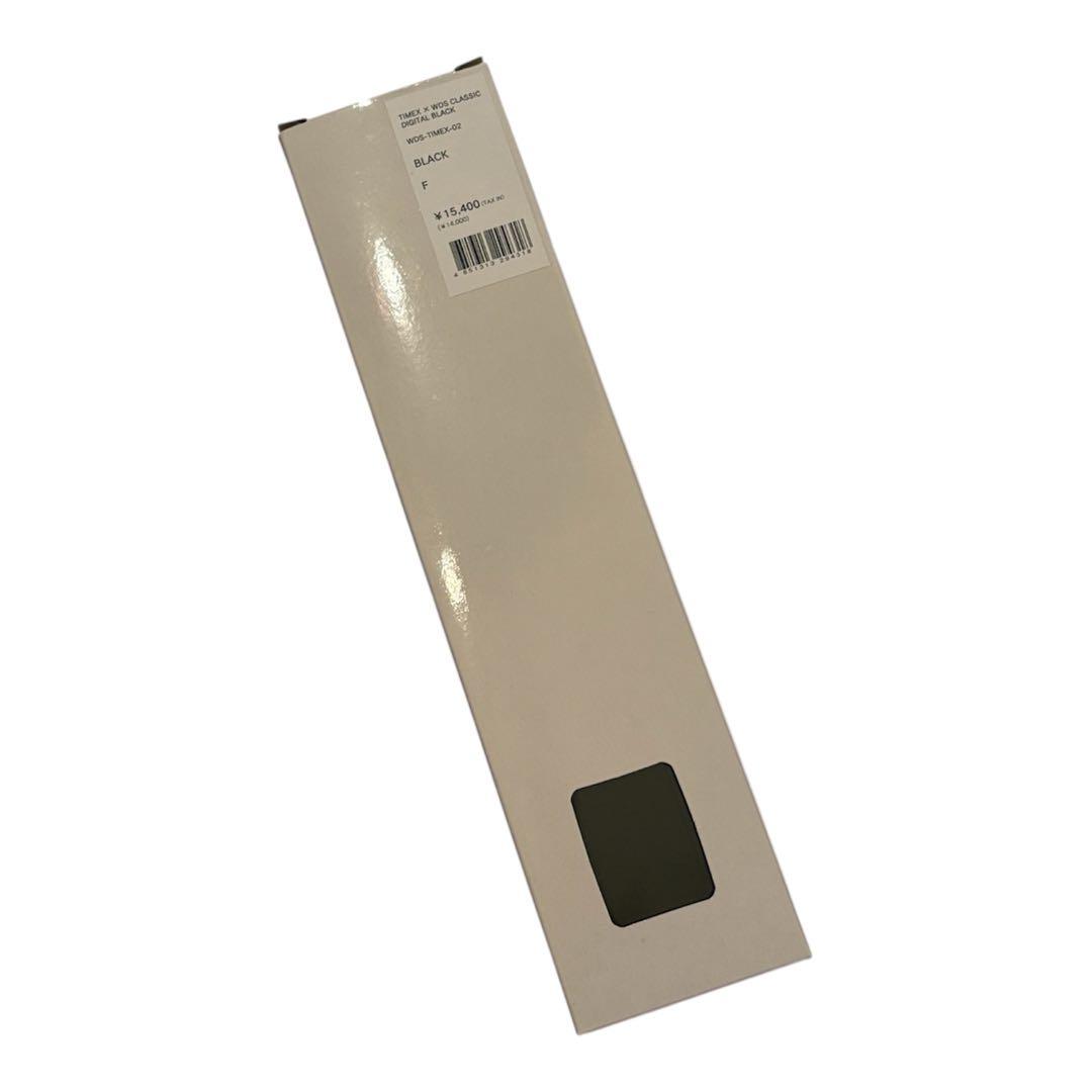 TIMEX×WINDANDSEA腕時計CLASSICDIGITALBLACK