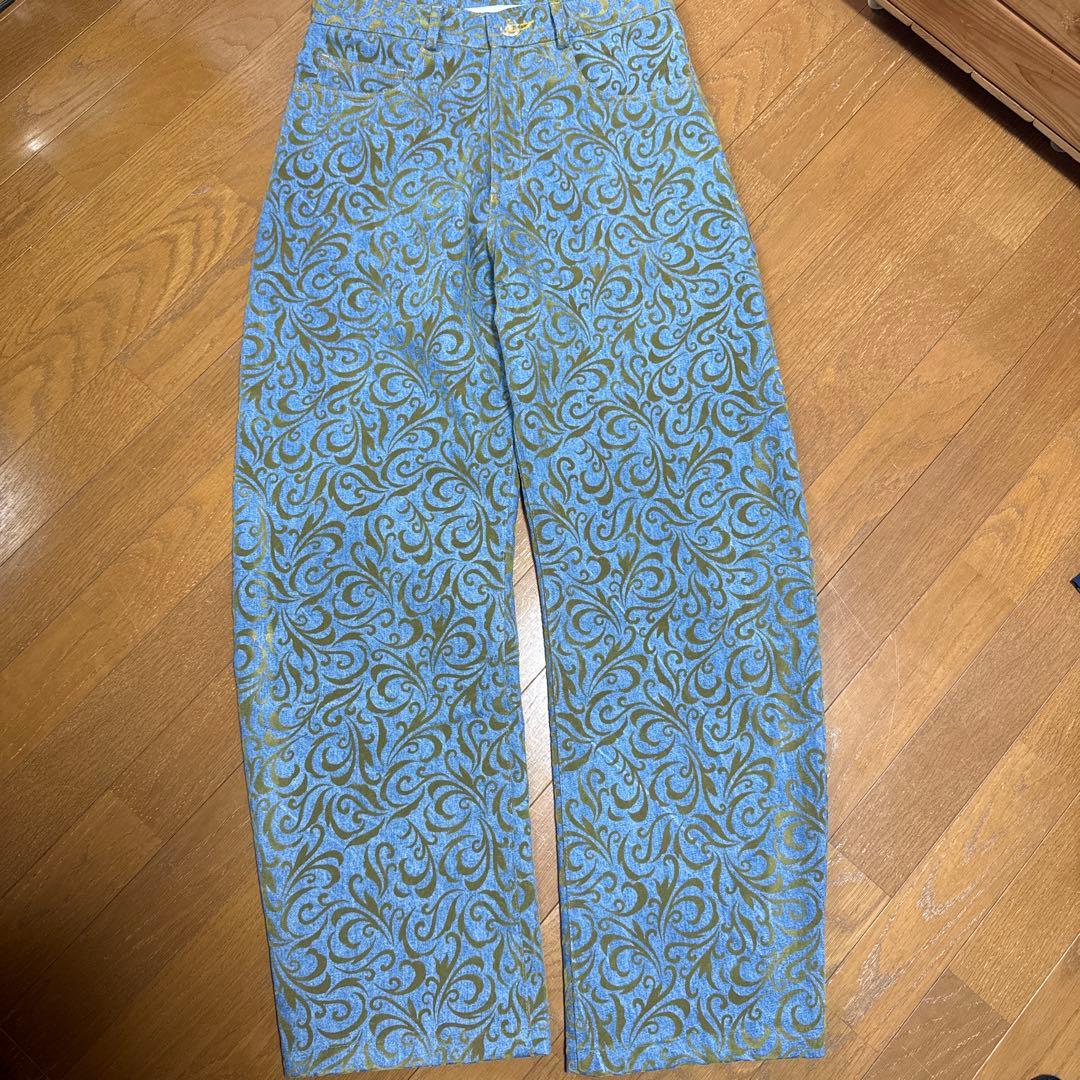 joone joonam 総柄デニム ポーカーズ カンティス着用