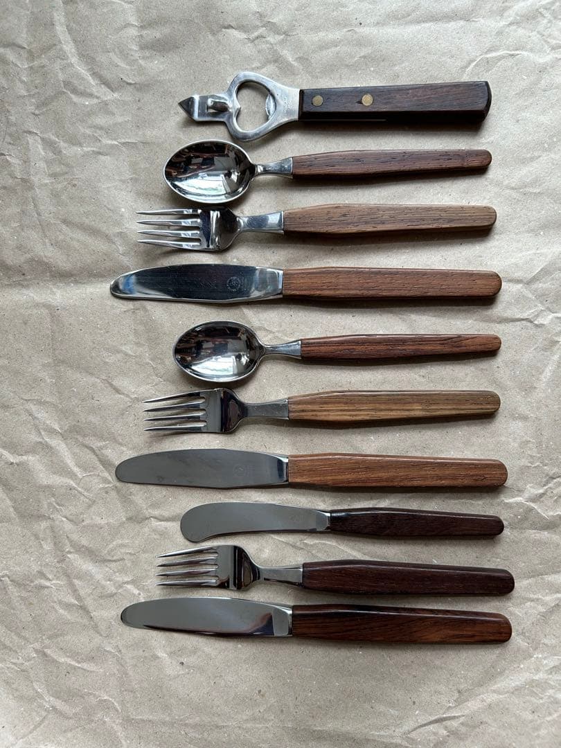 LUNDTOFTE社のヴィンテージカトラリーセット