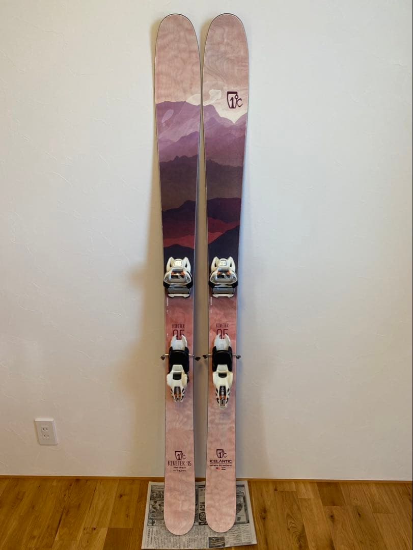 【美品】ICELANTIC RIVETER95 169㎝ GRIFFON 13