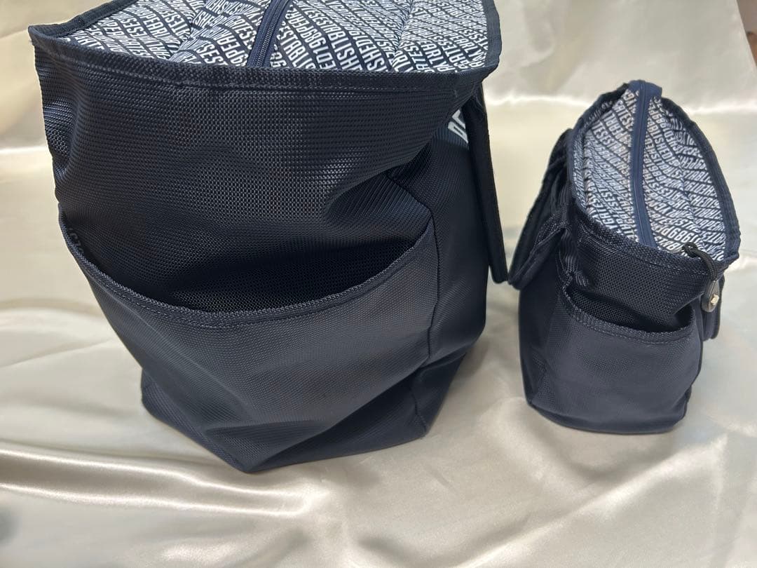 中古 パーリーゲイツ(PEARLY GATES) ロッカー・ラウンドバッグSET