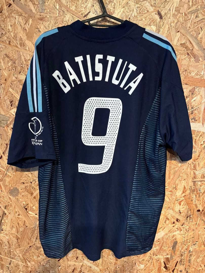 アルゼンチン代表 2002 バティストゥータ 9 アウェイ　ユニフォーム