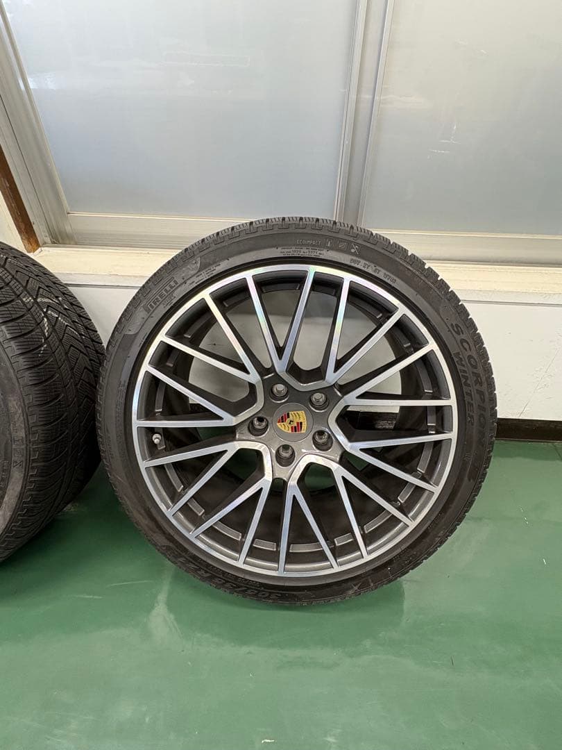 ゆっきーゆきゆきポルシェ9YAカイエン 21インチ純正RSスパイダー