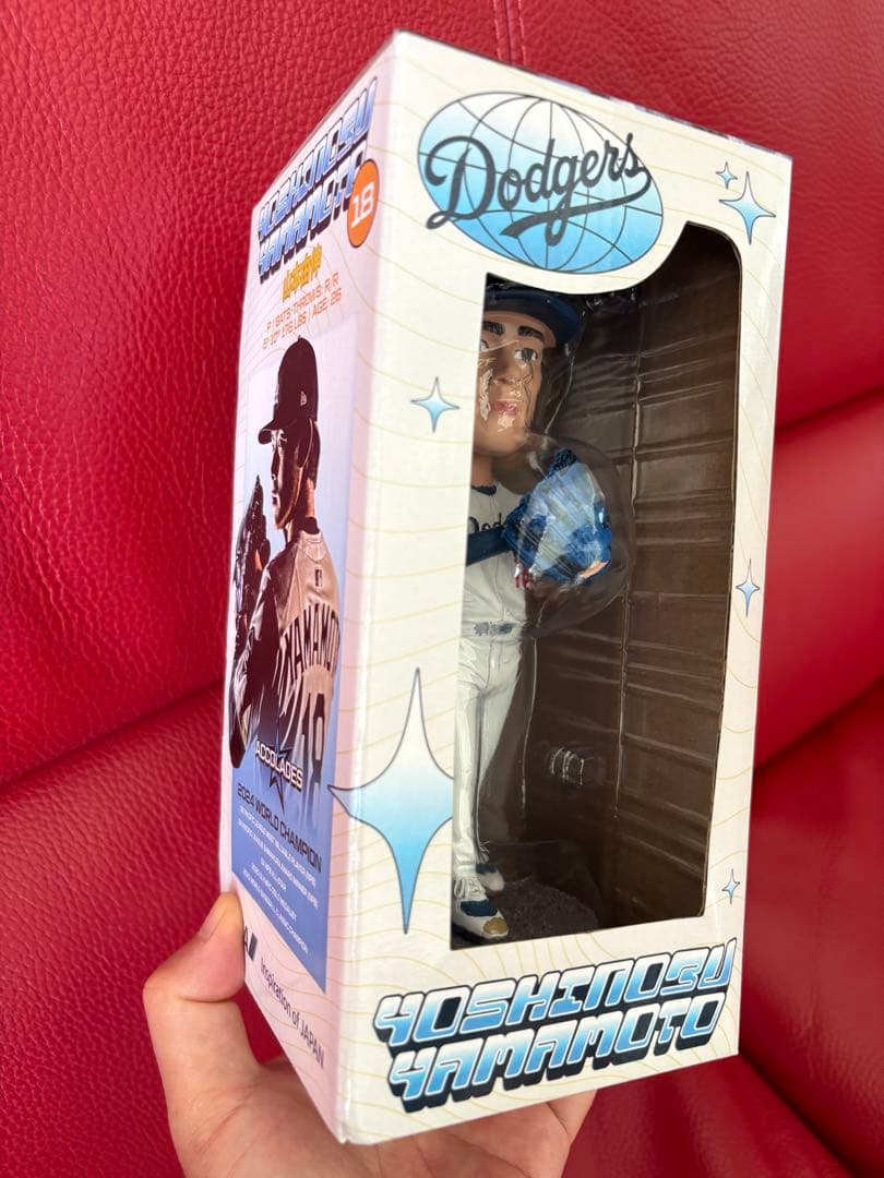 ロサンゼルス・ドジャース　山本由伸 ボブルヘッド