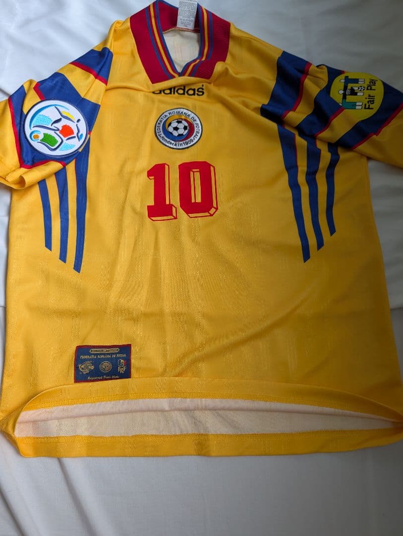 【美品】ハジ/ルーマニア代表/ホーム/EURO96モデル