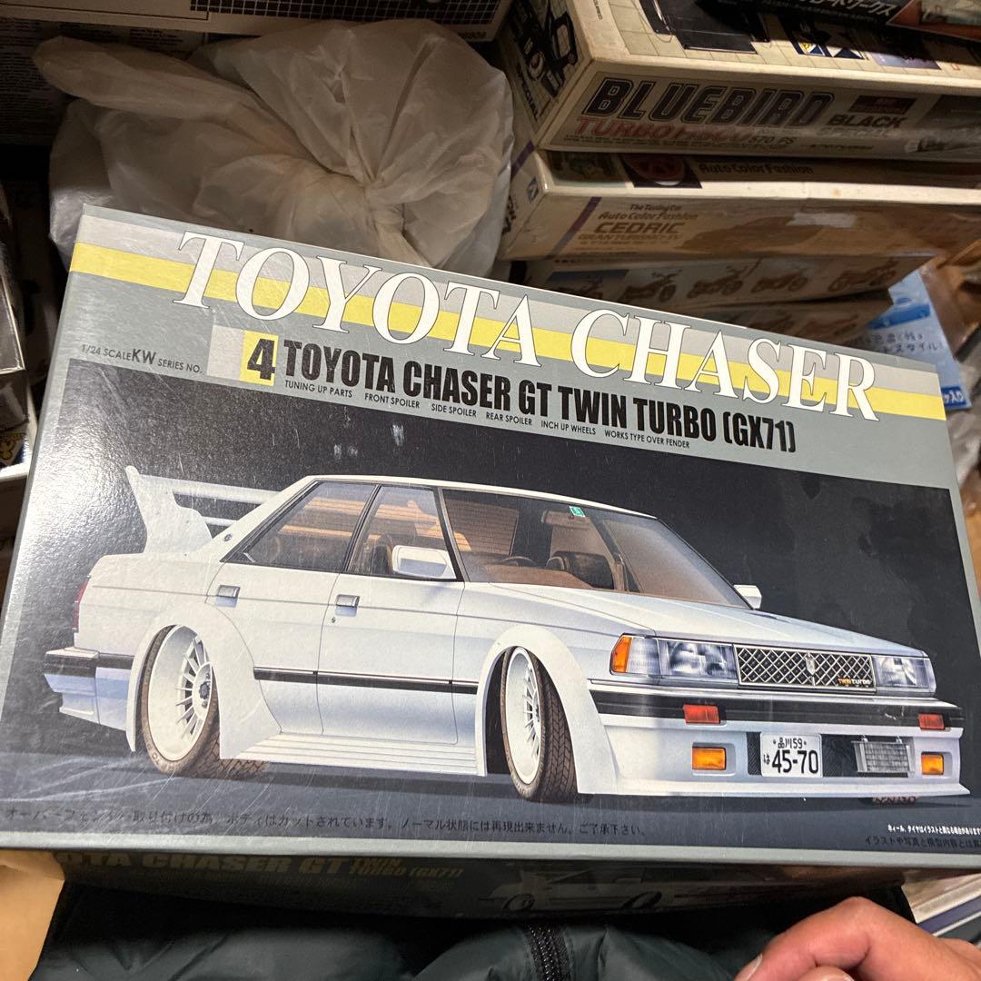 フジミトヨタ チェイサー GT ツインターボ (GX71) 1/24プラモデル