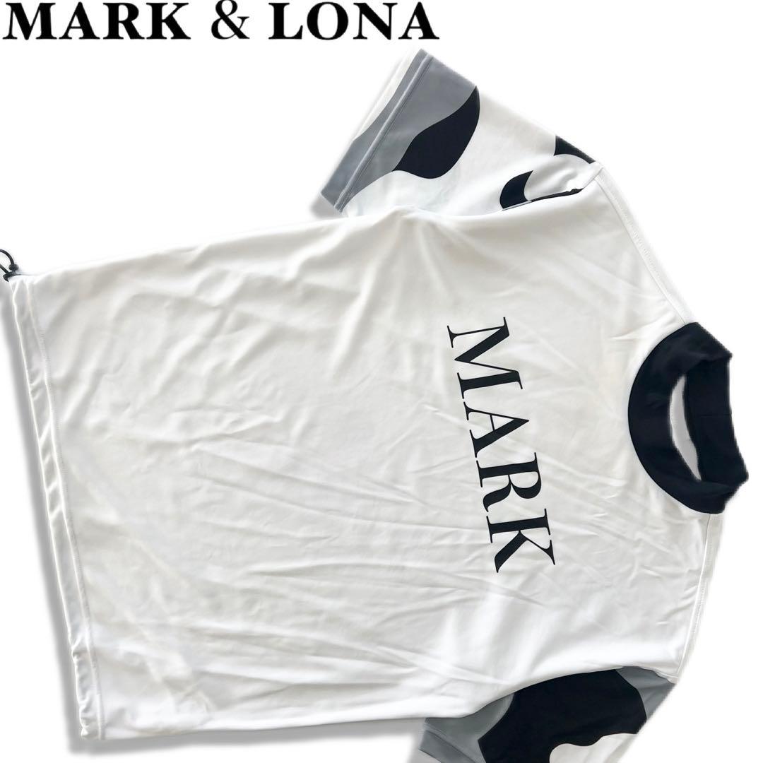 MARK&LONA マークアンドロナ　モックネック　半袖シャツ　迷彩　メンズ