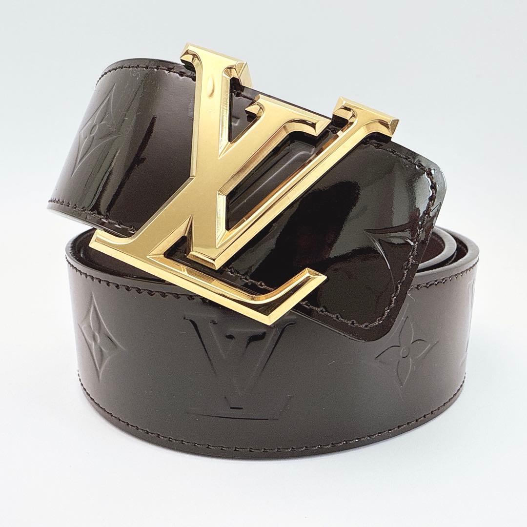 ルイヴィトン サンチュール LV ファセット ベルト 80/32 モノグラム