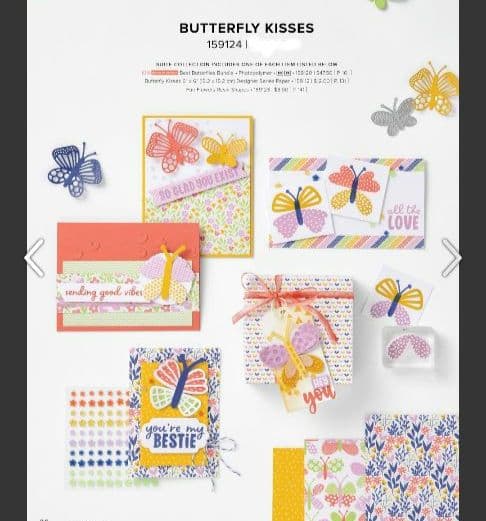 大幅値引き!未使用　組合せを楽しめるちょうちょスタンプ＆ダイ　スタンピンアップ