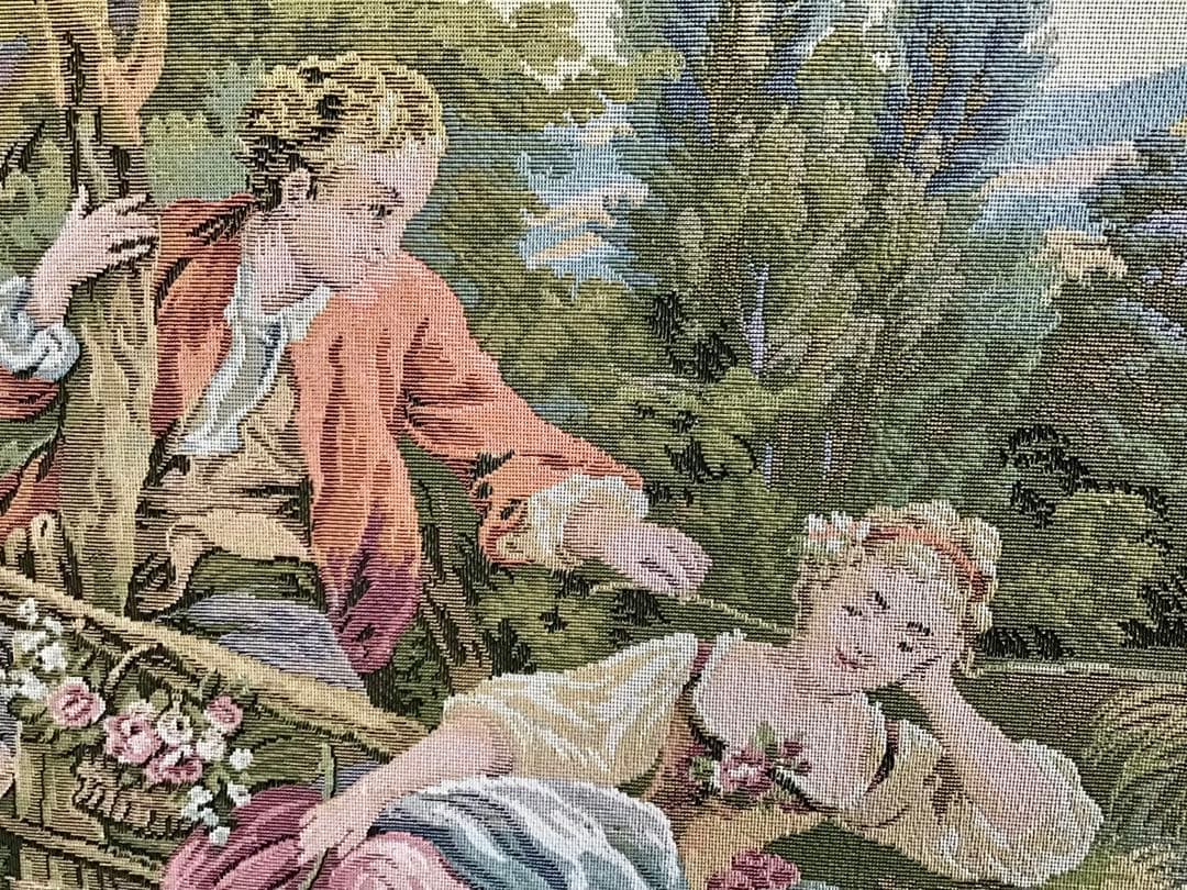 Yuta☆管347☆イタリア製☆アンティーク☆ゴブラン織☆超大型☆絵画