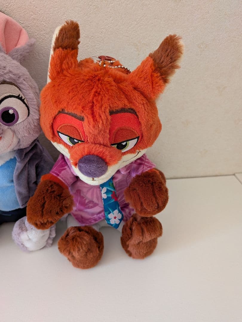 タグ付き ディズニーリゾート ズートピア2 ニック ジュディ ポージーペンケース