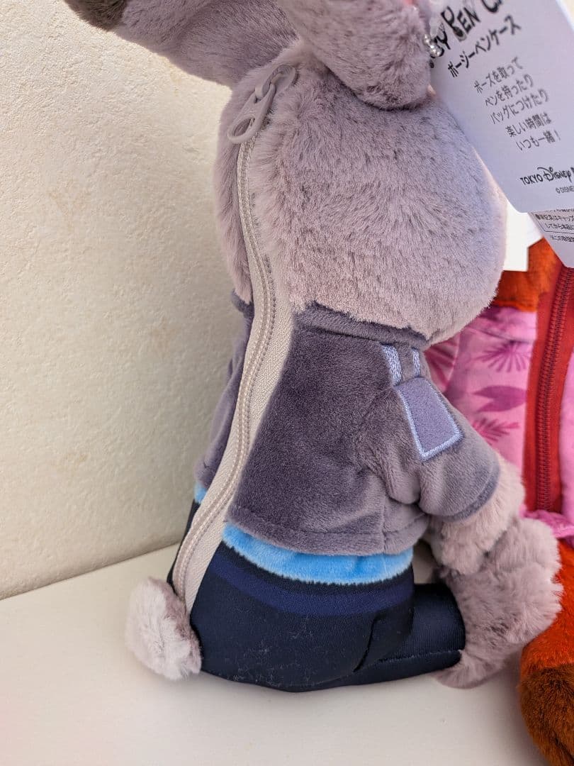 タグ付き ディズニーリゾート ズートピア2 ニック ジュディ ポージーペンケース