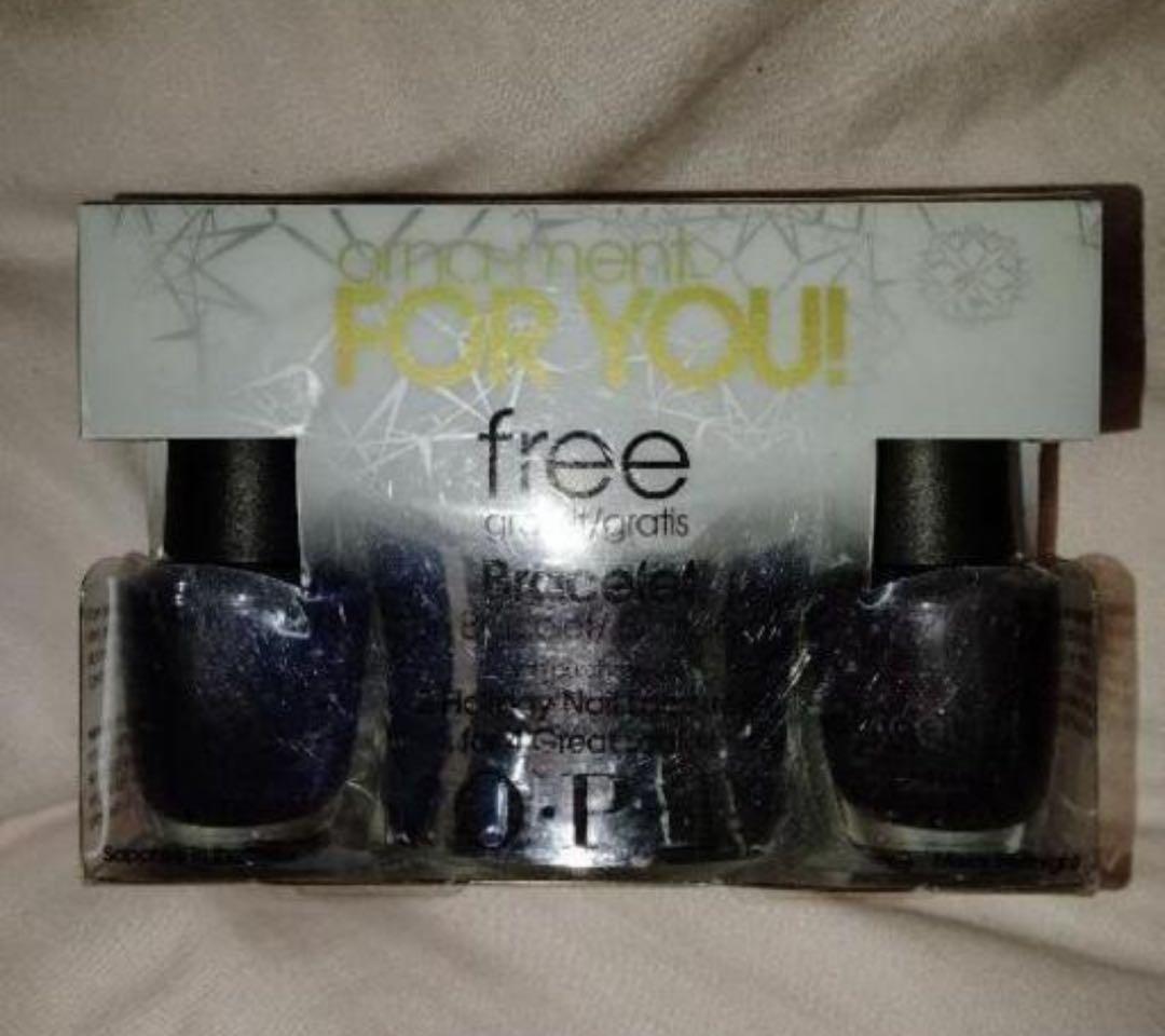 新品　廃盤品！！　OPI♪ネイルカラー　バングル　ノベルティ　セット