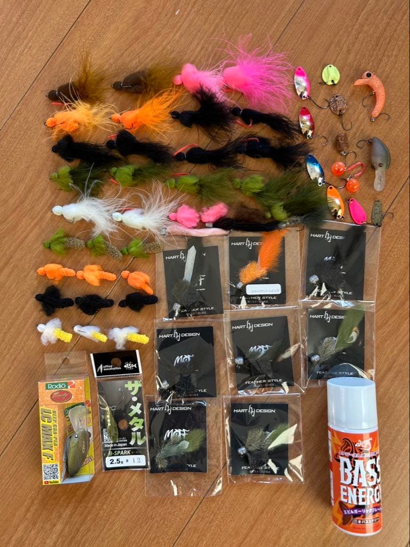 ハートデザインフェザージグ等