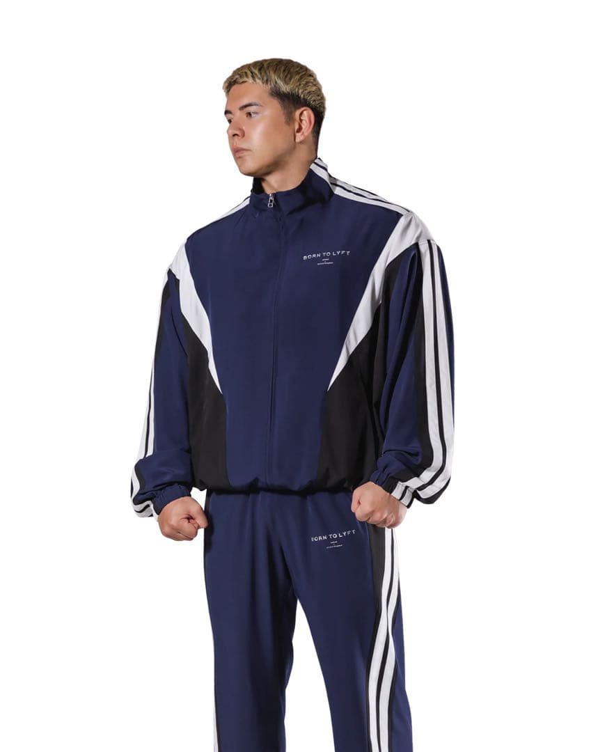 【セットアップ】LYFT 2LINE OVERSIZE TRACK JACKET