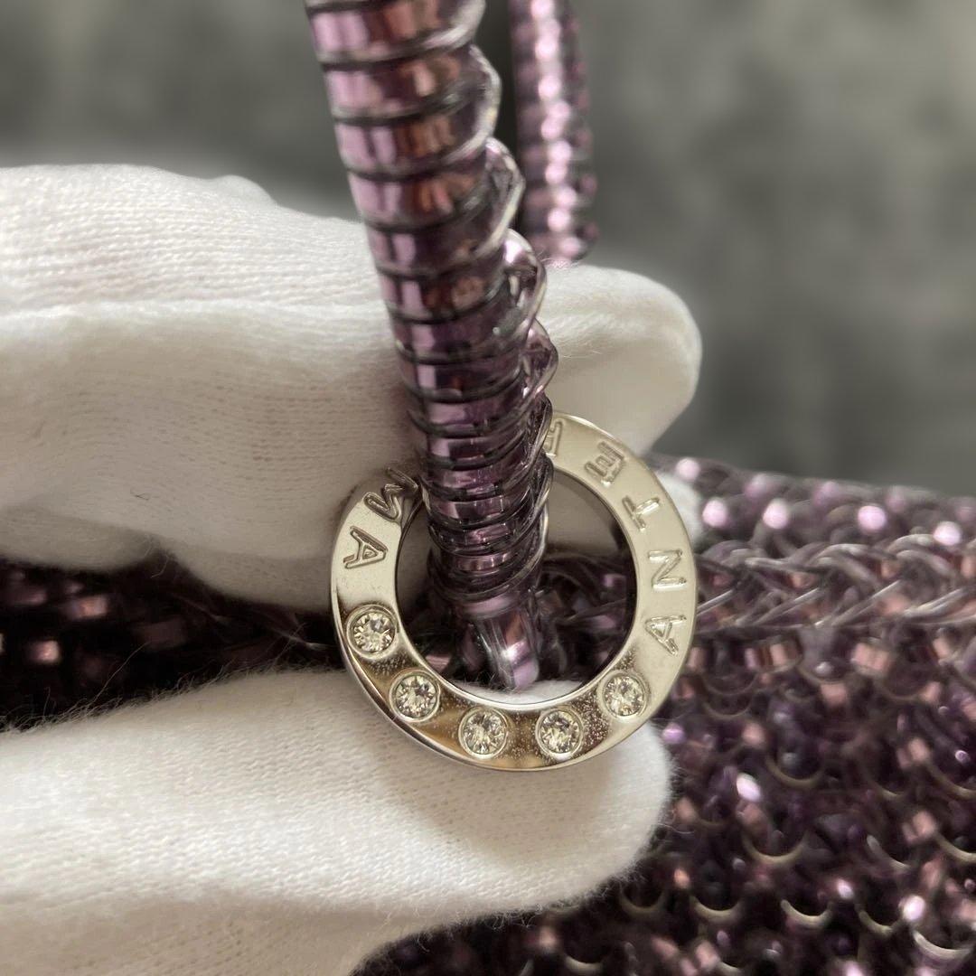 アンテプリマワイヤーバック　パープル