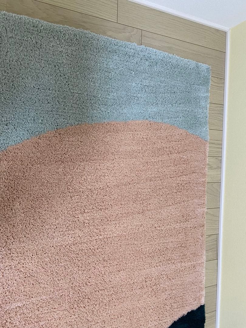 美品　unico アクリルラグ PLATTA(プラッタ) 140×200