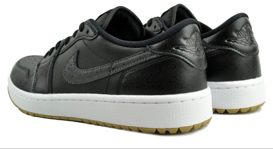 れ*す様 NIKE エアジョーダン1 LOW GOLF ブラックガム25.5cm