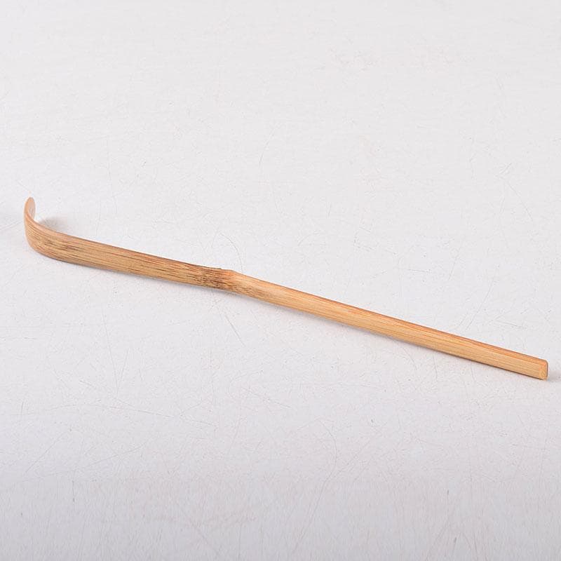 茶道具　影林宗篤作　茶杓　銘「佳日」　前大徳　福本積應書付　共箱共筒　C8554