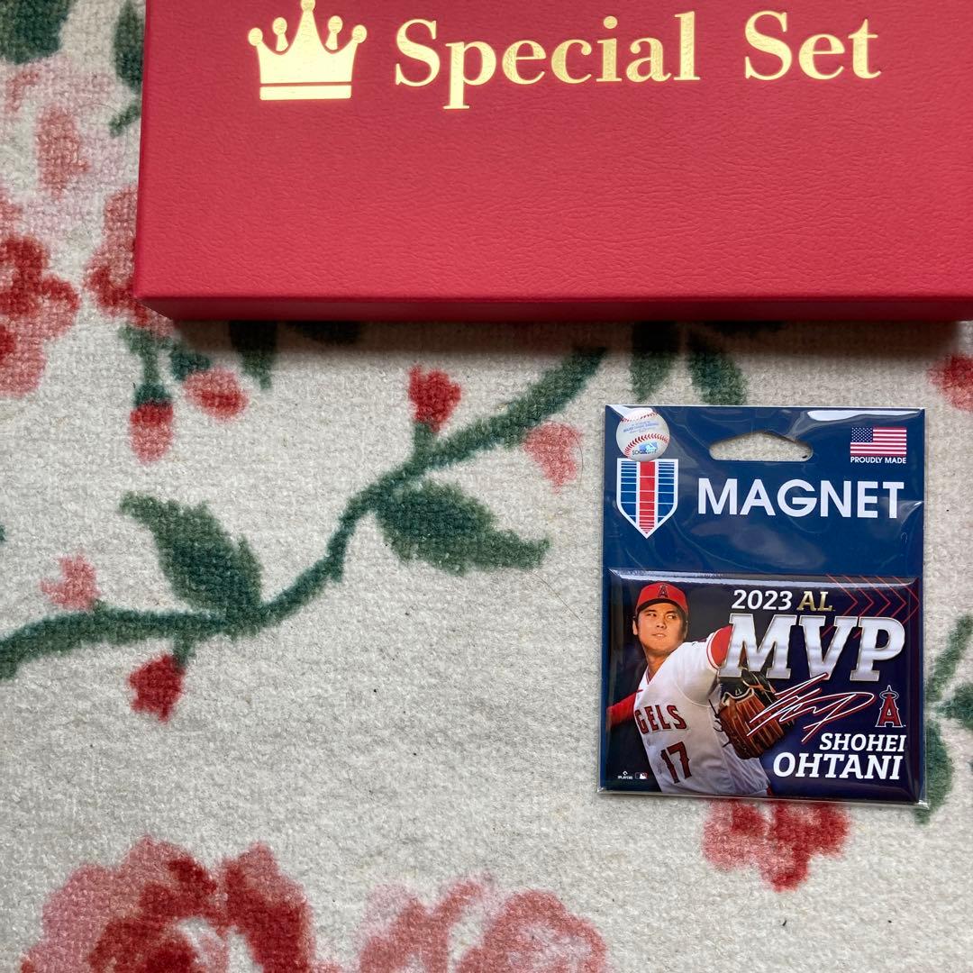 大谷翔平2023年MVP記念アクセサリー3点セット