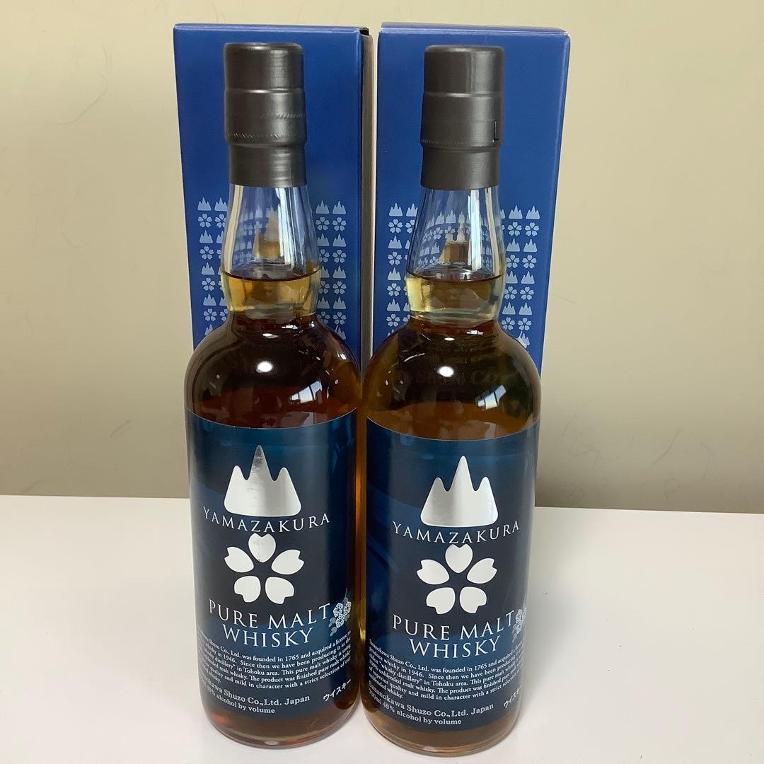 山桜 ピュアモルトウイスキー　×　2本
