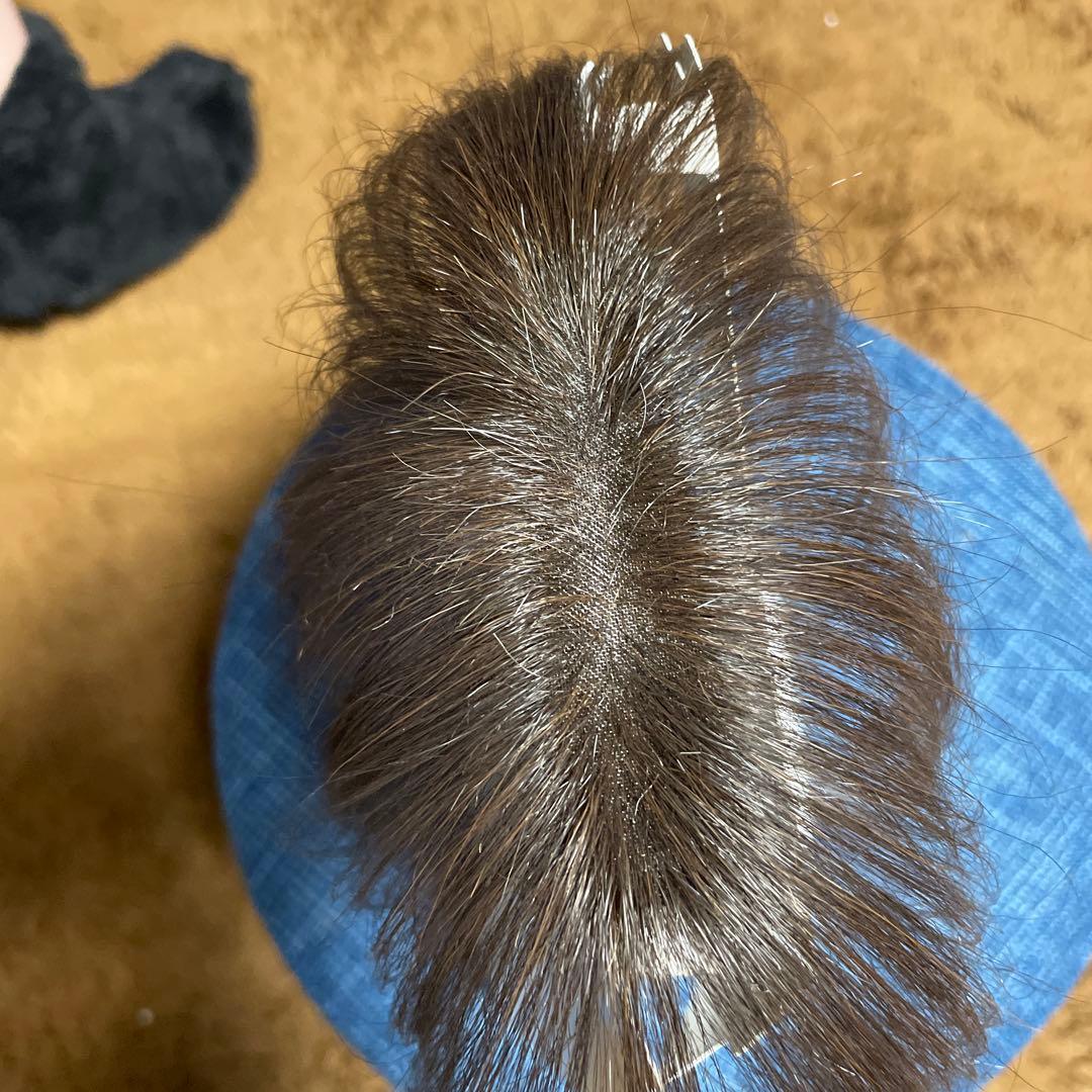 再お値下げです、ブラウン ストレート ウィッグ 中程度の長さ