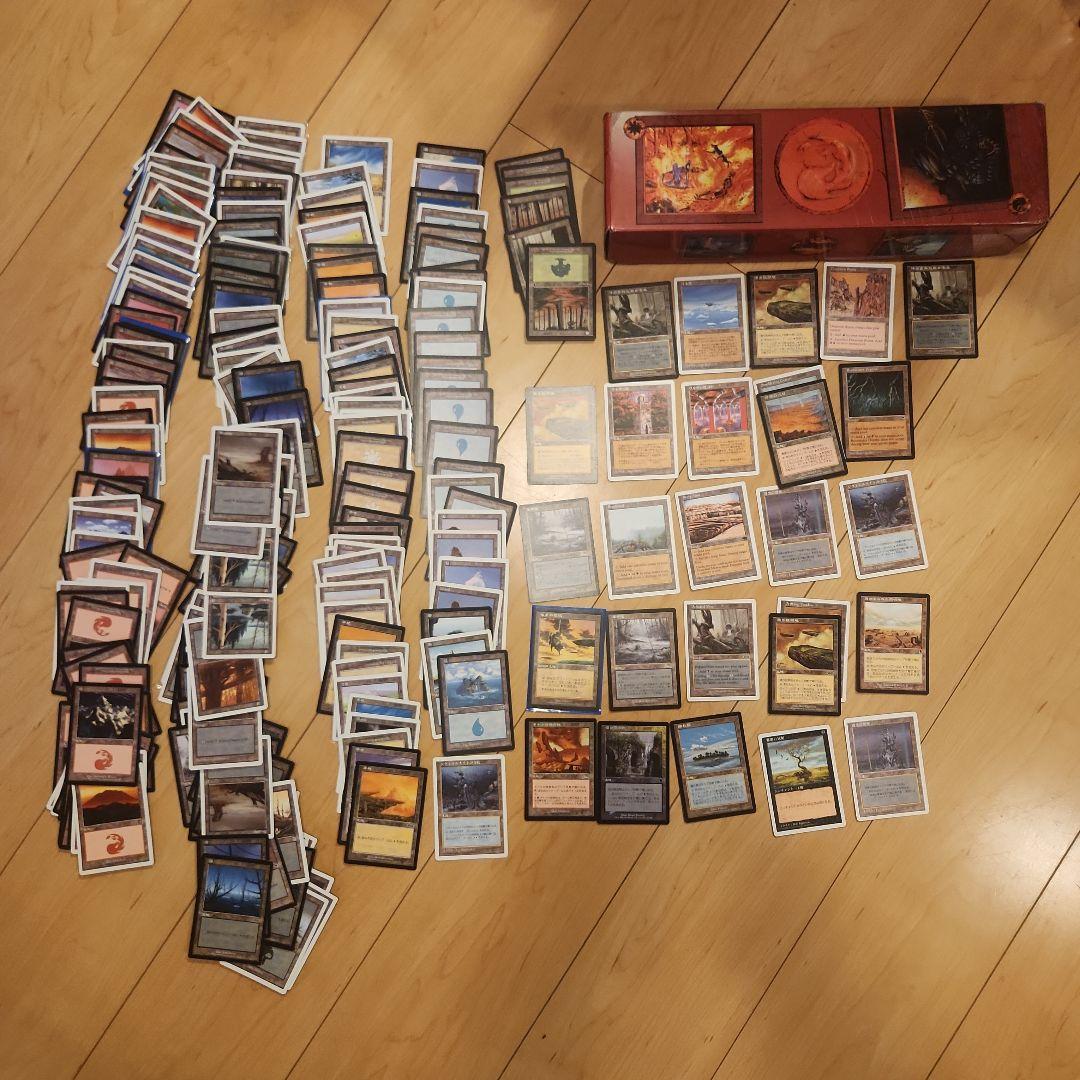 さ*わ様 【中古】マジック：ザ・ギャザリング 箱・boxセット　土地カード　MT