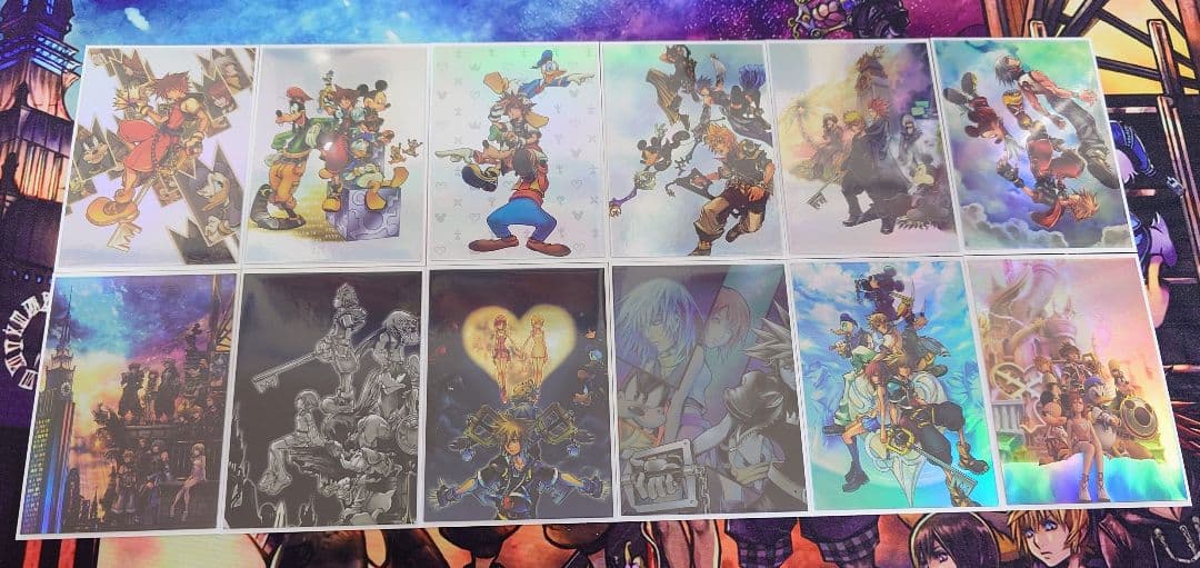 12枚セット　キングダムハーツ　アートミュージアム