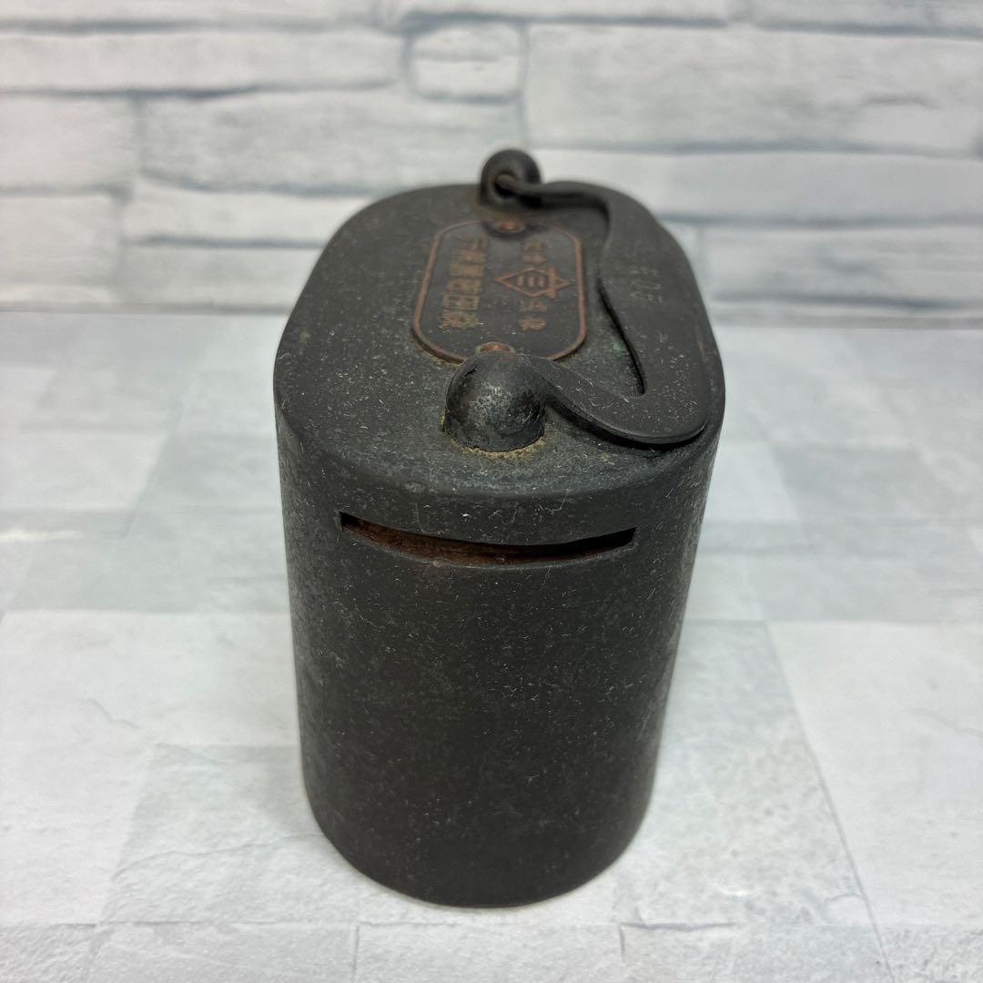 森田貯蓄銀行 非売品 貯金箱 真鍮 昭和 レトロ 鍵なし