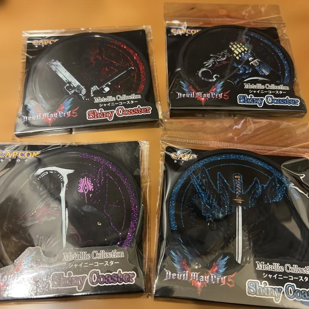 Devil May Cry 5 シャイニーコースター 4枚セット.