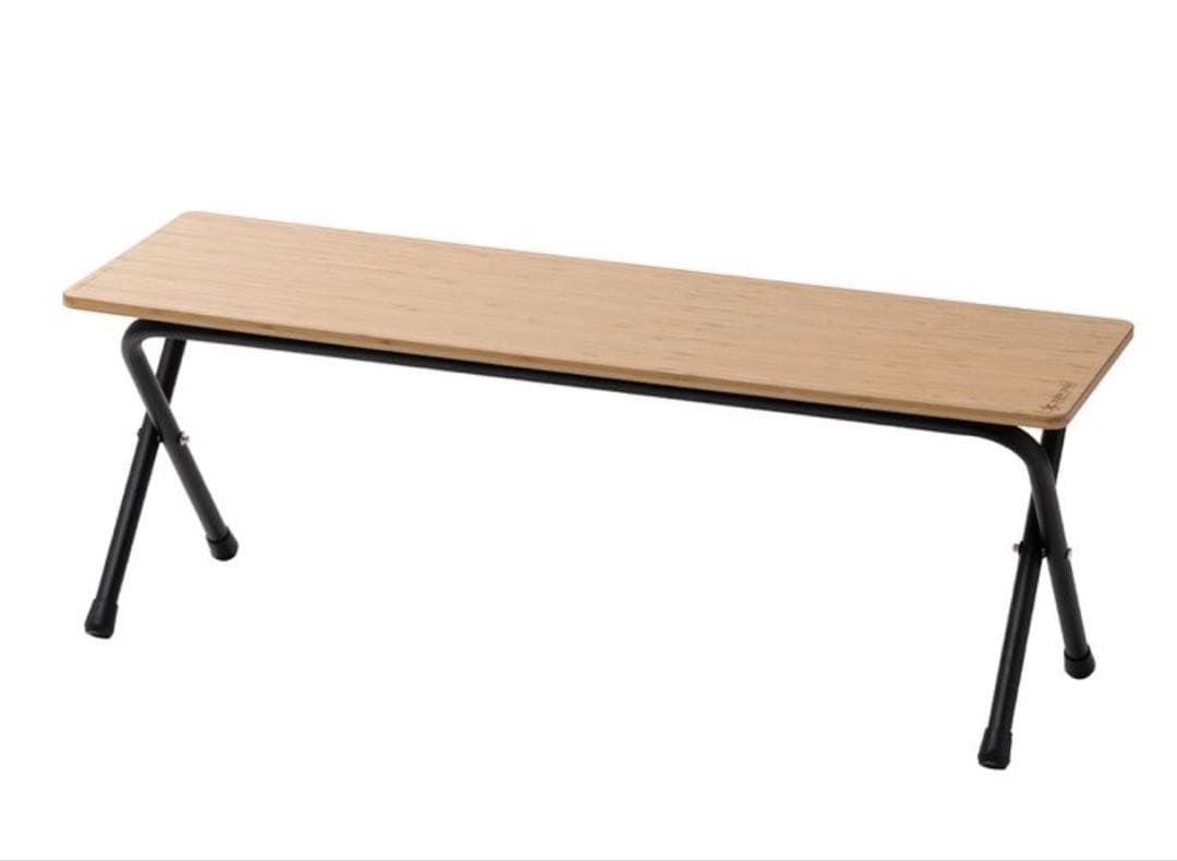 スノーピーク　フォールディングシェルフロング Light Bamboo