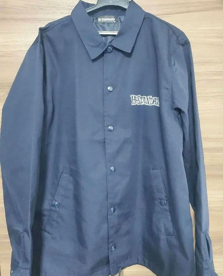 ジャケット・アウター Hi-STANDARD LOGO COACH JACKET (NAVY)