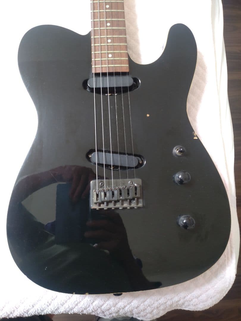 あいた様。 Fernandes TEJ ブラックエレキギター