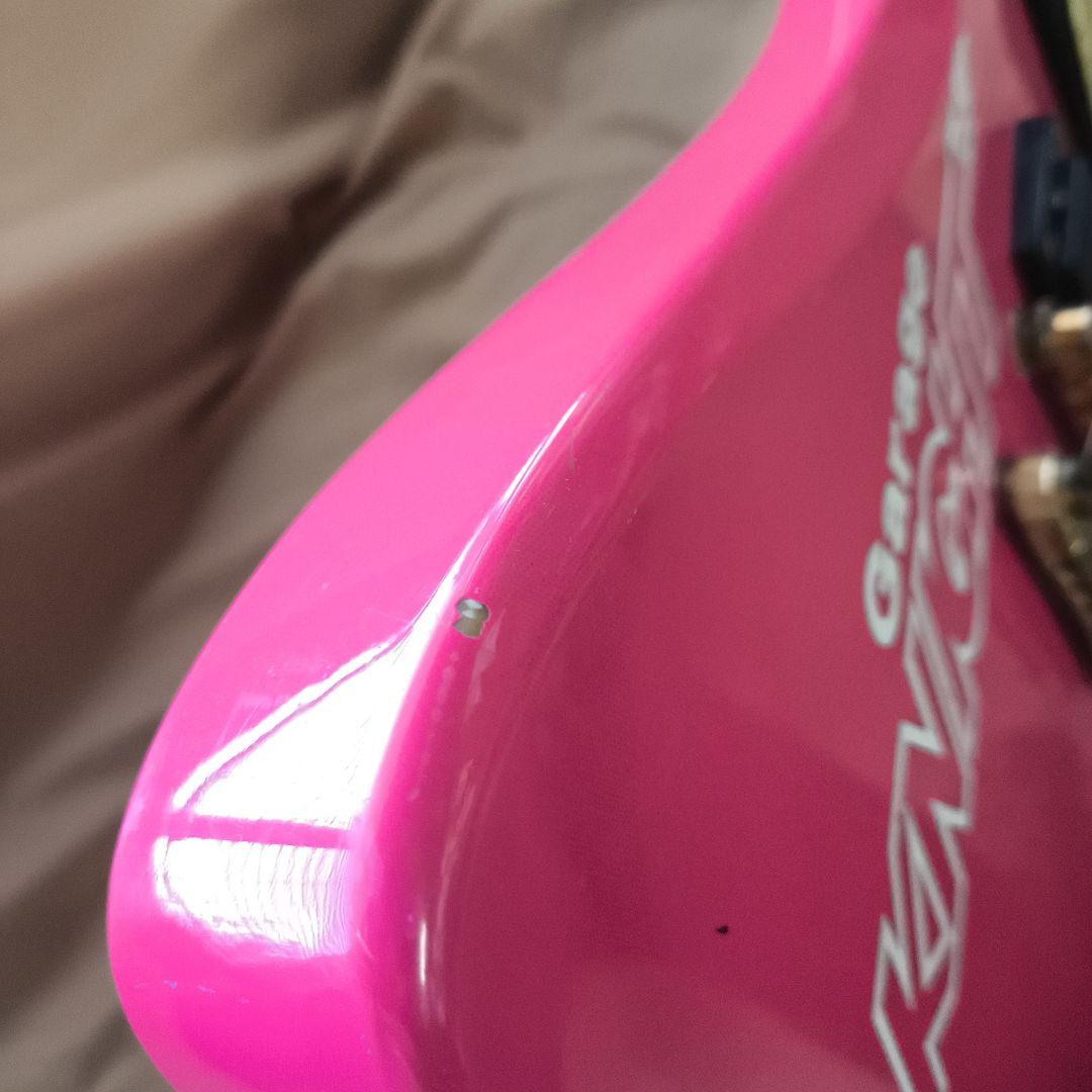 エレキギター モッキンバード ショッキングピンク